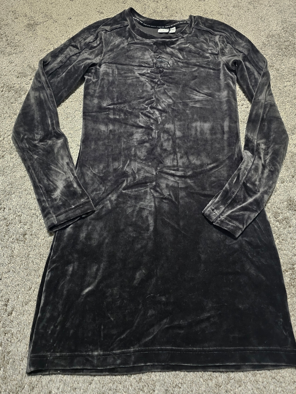 Puma Womens Velour Dress Size M